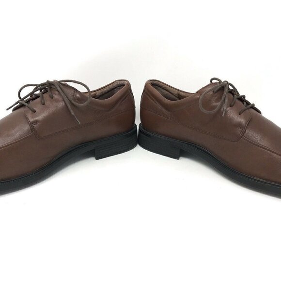 Rockport Signature Series Brown Leather Shoes 11.5 - Picture 3 of 8
